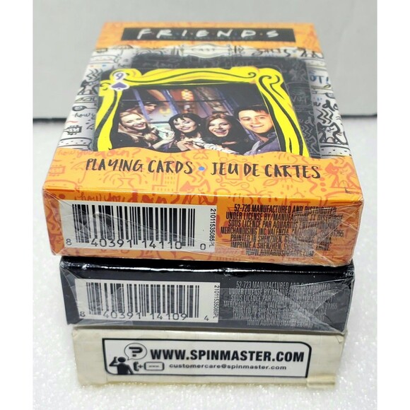 1990s TV Card Lot – 2 Friends Playing Decks + Seinfeld Trivia Game Set - Picture 11 of 11